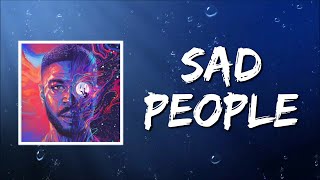 Sad People (Lyrics) by Kid Cudi