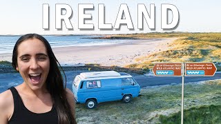 WILD ATLANTIC WAY by campervan | Europe's most stunning coastal drive (Part 1)