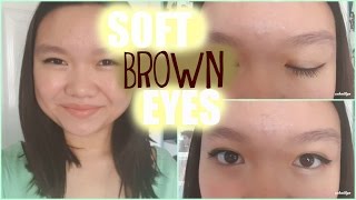 Soft Brown Eyes ♡ Makeup Tutorial screenshot 5