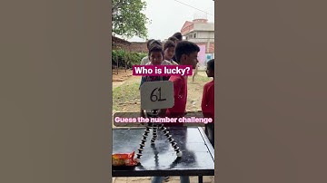 Who is Lucky winner | Guess the number Challenge | #shorts #short #shortvideo