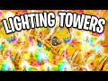 LIGHTNING EVERYWHERE! Lightning Tower Mod Is BROKEN! | Spirit Hunters Infinite Horde