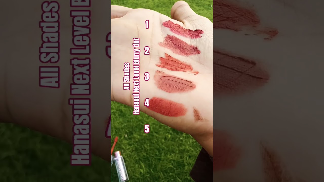 ALL shades Hanasui Next level blurry tint LipTint VIRAL 