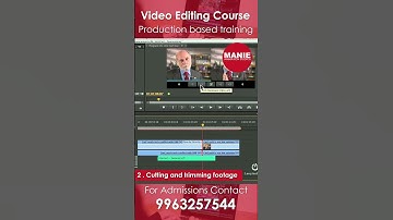 Video Editing Course II Manie Animation Studios II Hyderabad II Vijayawada II 9963257544