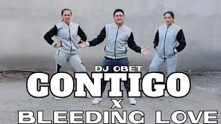 CONTIGO - BLEEDING LOVE | KAROL G | DJ OBET REMIX | SIMPLE DANCE