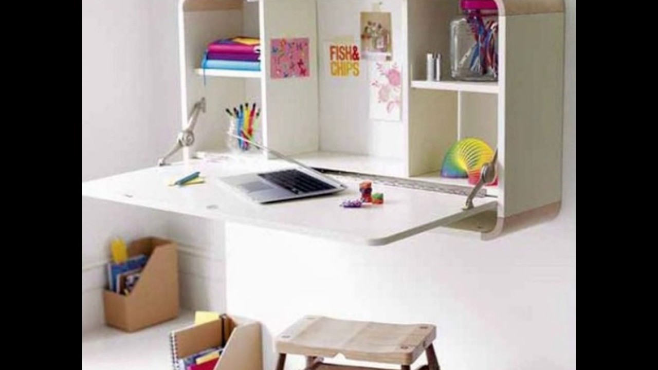 Hideaway Desk Ideas To Save Your Space Youtube