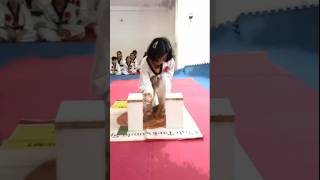 Tile Breaking | Lama Taekwondo Academy | #taekwondo #shorts #viral