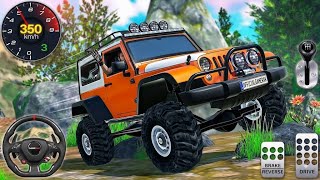 Mud 4x4 Jeep Simulator - Master Offroad SUV Terrain Derby Luxury Rocks - Android GamePlay screenshot 4