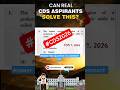 CDS GS PYQ Real Exam Questions | Most Expected Defence GS Questions #cds2026 #tranding #feedshorts