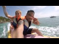 BANANA BOAT RIDE In Thailand , Pattaya , Koh larn made with Go Pro Hero 4 Black edition