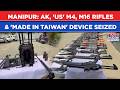 Manipur: US M4, M16, AK Rifles Seized By Forces| UNLF's Imphal Plot Busted? Watch Arms Haul Video