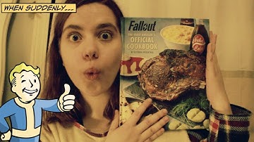 Fallout Official Cookbook !!! Sleepy Unboxing :)