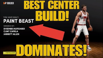 THE BEST CENTER BUILD ON NBA 2K22 NEXT GEN!!!