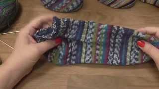 Kurz pletení ponožek na jedné kruhové jehlici od špičky (1. díl) Knitting socks
