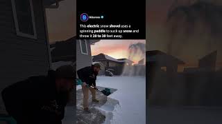 Snow removal just got way too easy. News