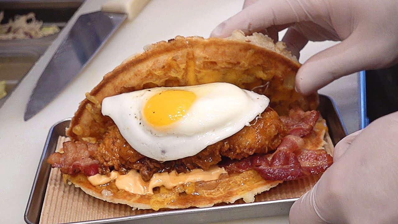 독특한 와플 Top 10 Unique & Awesome Waffles Collection Korean street food YouTube