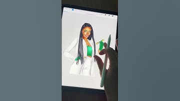 Let’s create sticker outline in Procreate 🔥🔥🔥 #art
