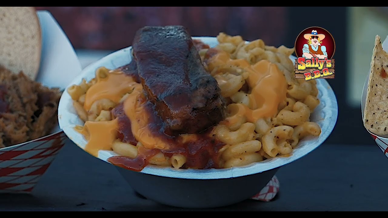 Sally's BBQ ad