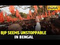 BJP Seems Unstoppable In Bengal, Amit Shah's Roadshow Turns Out To Be Huge Success