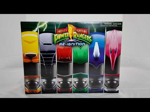 Playmates Action Figure 6 Pack Review [Mighty Morphin Power Rangers: Re-Ignition]