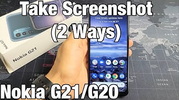 Nokia G21/G20: How to Take Screenshot (2 Ways)