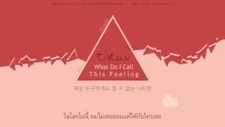 Miniatura de vídeo de "[KARA\THAISUB] C-Luv - What Do I Call This Feeling (뭐라고 불러)"