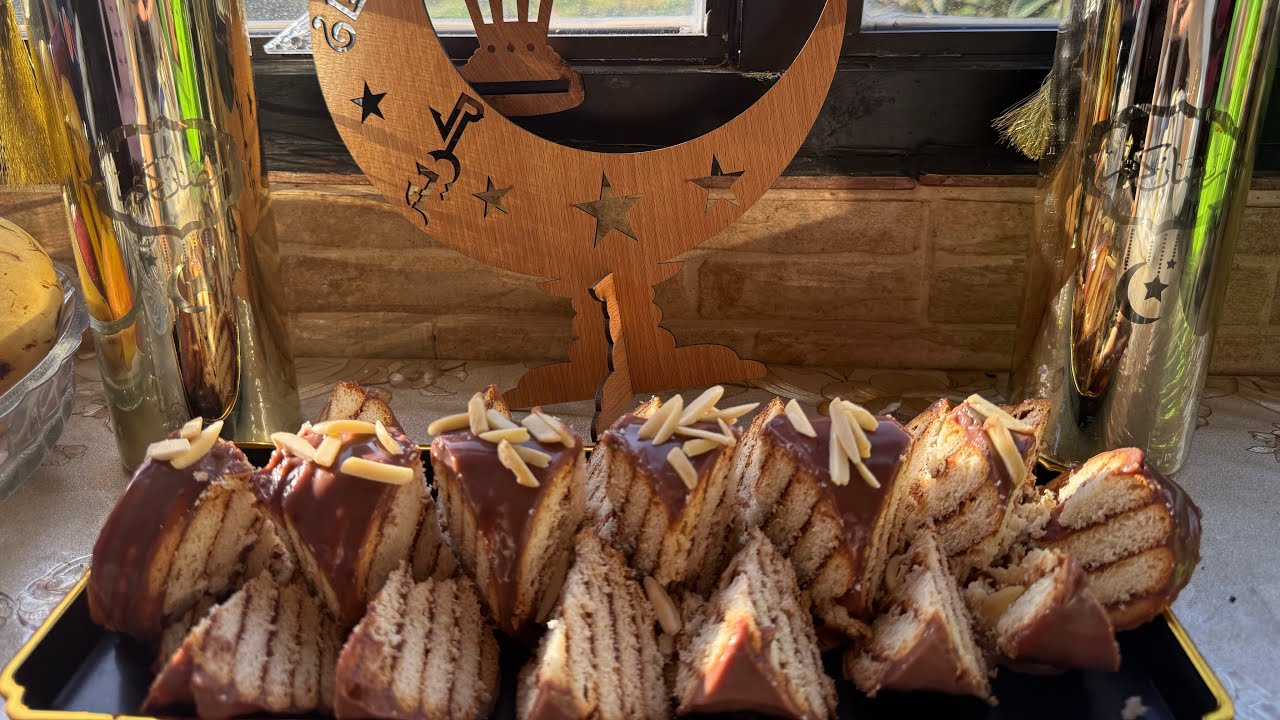 ألذ ليزي كيك رمضاني بدون فرن في 10 دقائق فقط