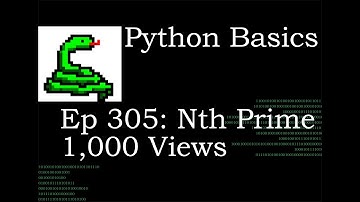 Python Basics Nth Prime 1000 Views