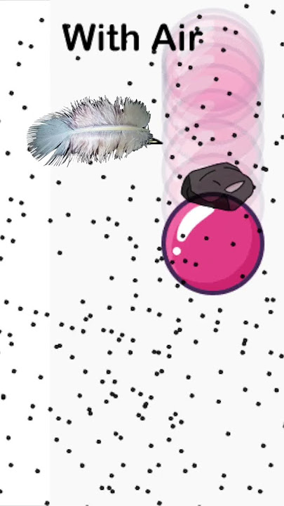 Who wins-  Feather vs Bowling ball!!! #amazing #science