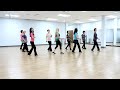 New friends  line dance dance  teach in english  