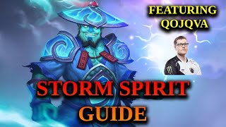 How To Play Storm Spirit - 7.32c Basic Storm Spirit Guide