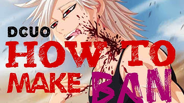 DC Universe Online Sin of Greed Ban Creation (7 Deadly Sins)