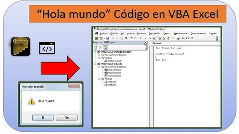 Escribiendo tu primer código en vba excel (Hola mundo)