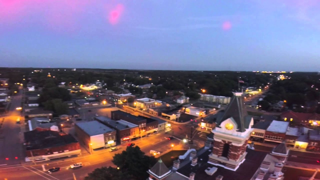 Princeton Courthouse, From the Air YouTube