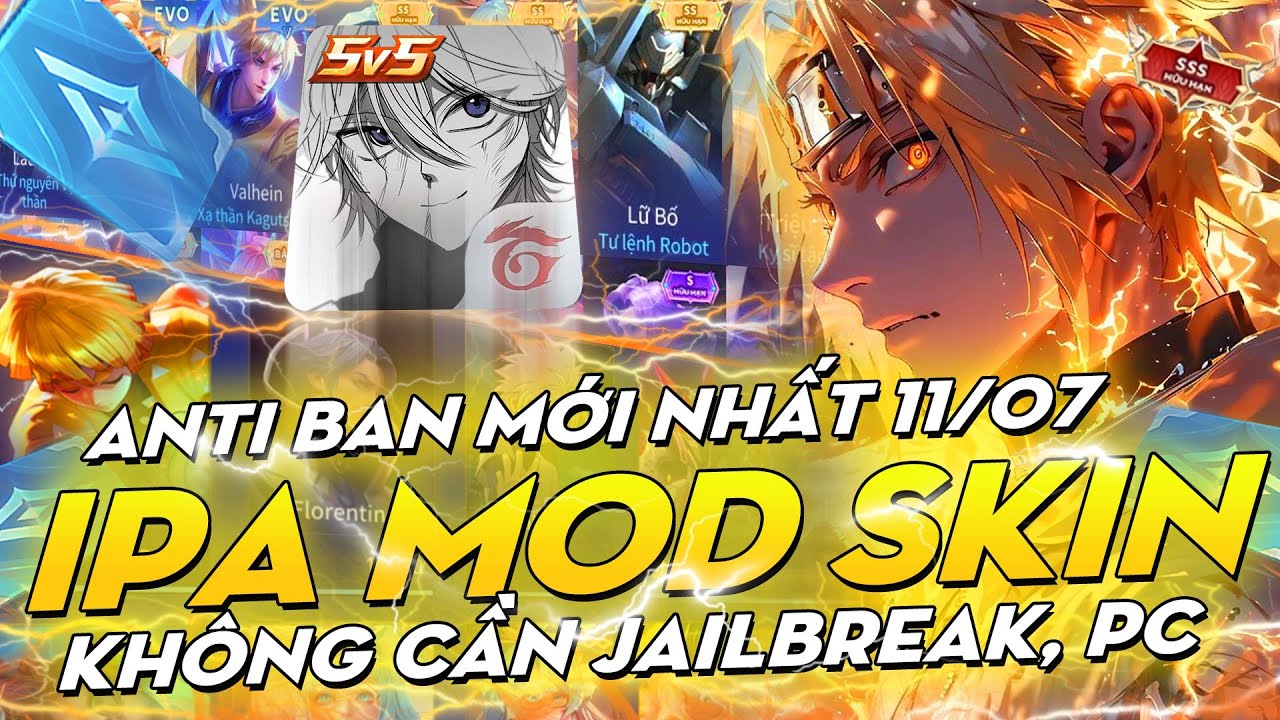nguoi cha phu quy tap 15 Hướng Dẫn Cài Đặt iPA Mod Skin Liên Quân iOS Không Cần Jailbreak, PC siêu dễ, an toàn | Mod Skin Pro