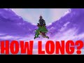 How LONG can you STAY IN THE AIR in FORTNITE?