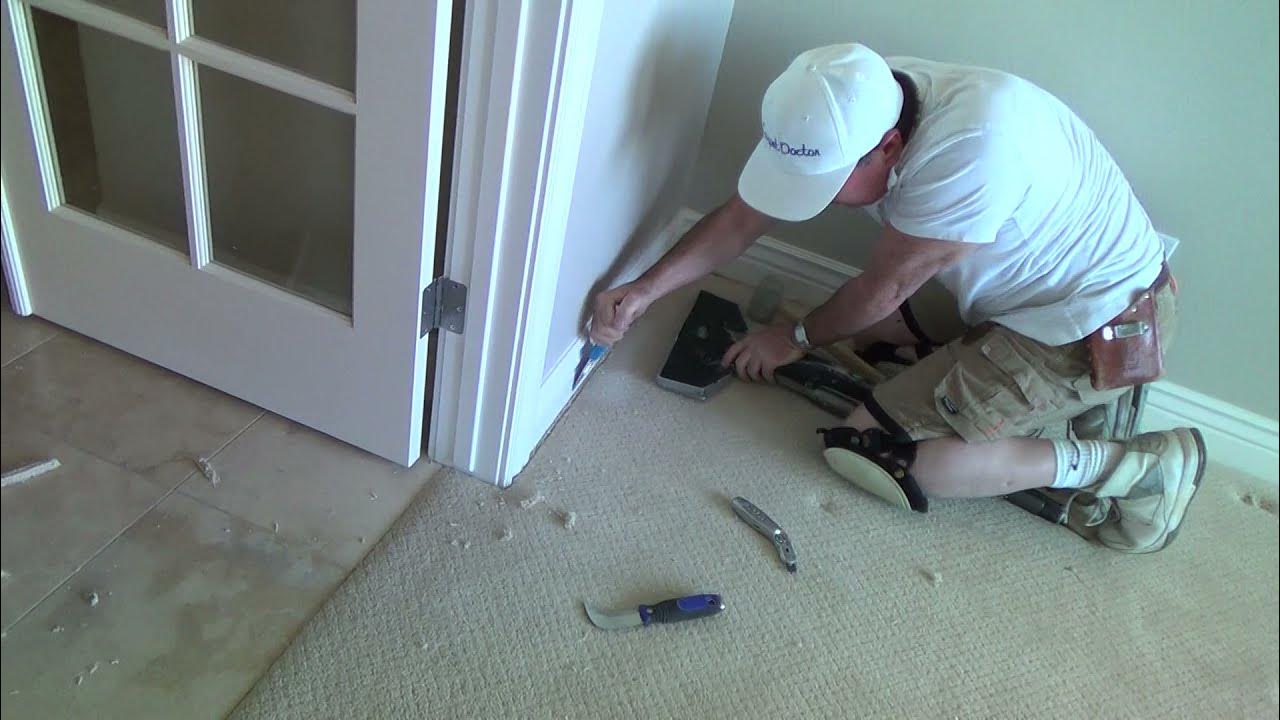 How to Tighten Up Loose Carpets/Watch Dan the Carpet Man Show You How