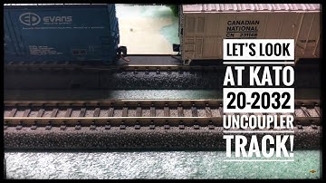 Let’s look at the KATO 20-032 Uncoupler Track
