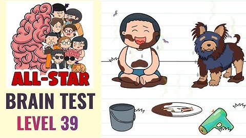 Brain Test All Star Level 39 | Clean the mess please | Walkthrough