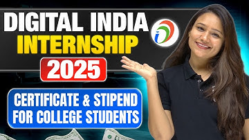 Digital India Internship Scheme 2025: Free Internship, Certificate & Stipend | Govt Internship Open