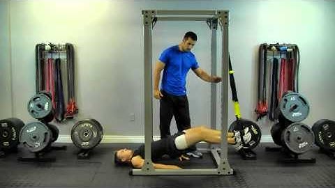 TRX Lying Hamstring Curl