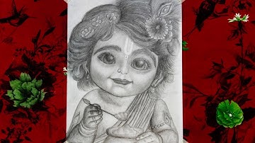 Little Krishna Shading Tutorial || Final Part || #drawing #art #shadingtutorial