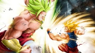 Dragon Ball Z Stop Motion- SSJ Goku VS Broly Test