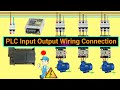 PLC Wiring Tutorial for Beginners | Motor Sequence Control Circuit | PLC Wiring Connection