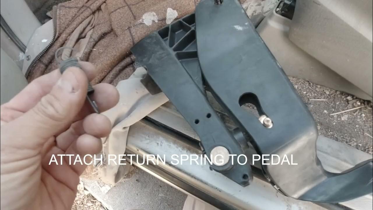 ADJUSTABLE ACCELERATOR PEDAL, CHRYSLER TOWN AND COUNTRY 2005 YouTube