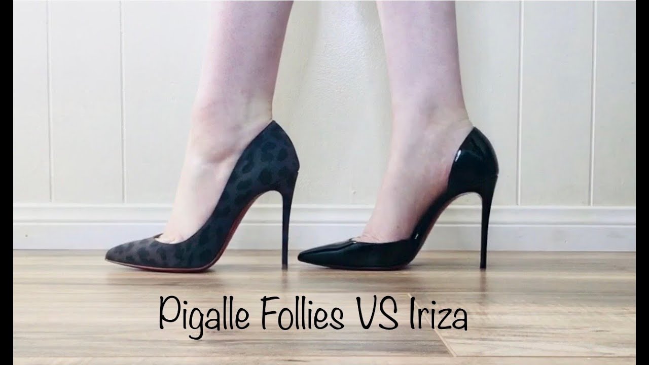 My Superficial Endeavors: Christian Louboutin Pigalle Follies, Pigalle & So  Kate Comparison!