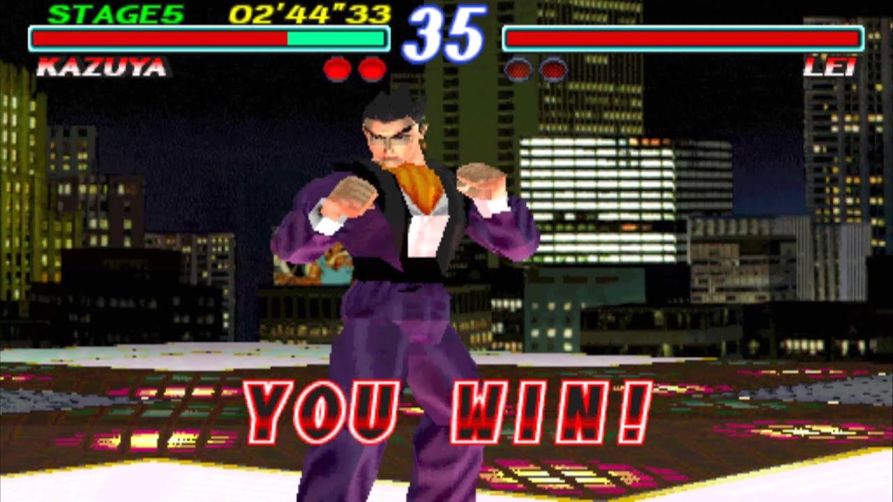 Tekken 2 VER.A [Arcade] - play as CPU Kazuya