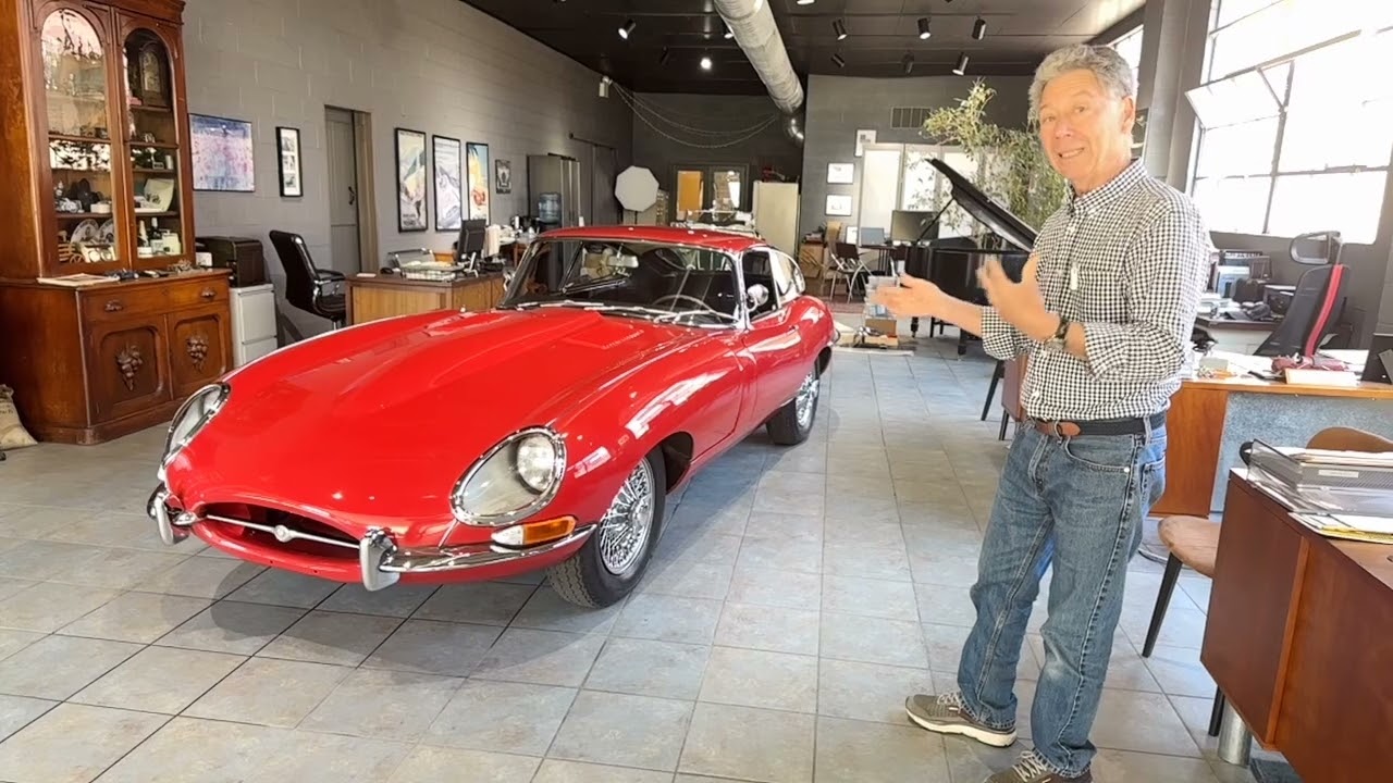 1964 Jaguar E-Type Series I Coupe - walk around - YouTube