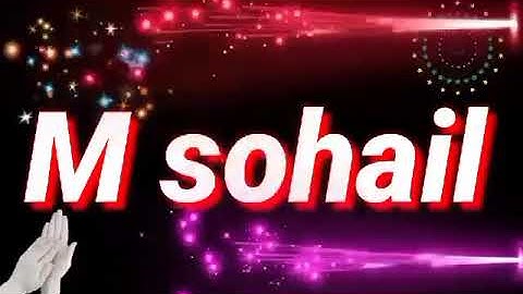 Sohail name status video | New video 2022