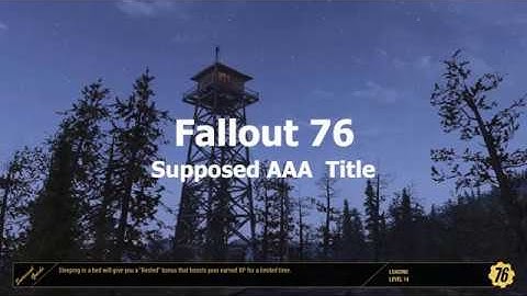 Fallout 76: Invisible enemies?