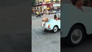 Fiat Jolly in Sorrento, 60 plus years old and still turning heads